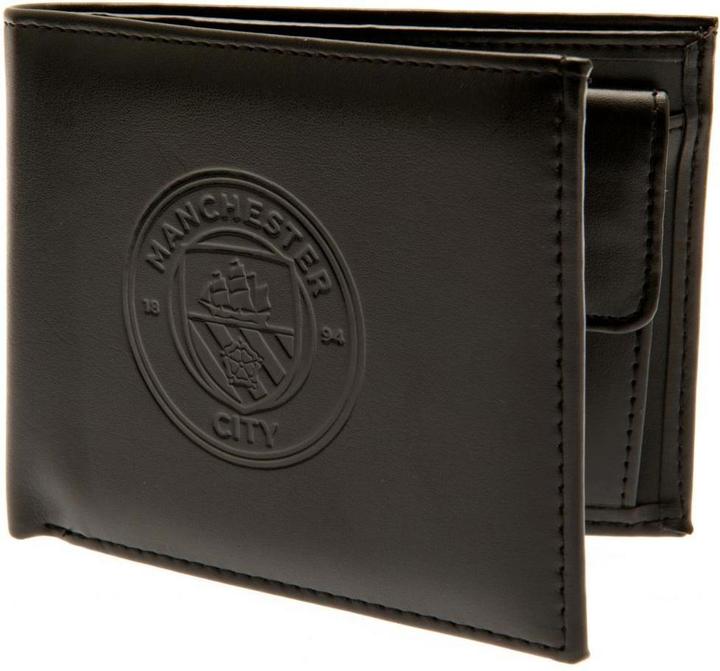 Manchester City FC Leder Brieftasche Geprägt