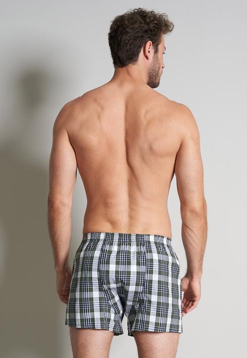 Immagine prodotto Tom Tailor Web-Boxershorts Casual Bequem sitzend (S, Confezione da 2)