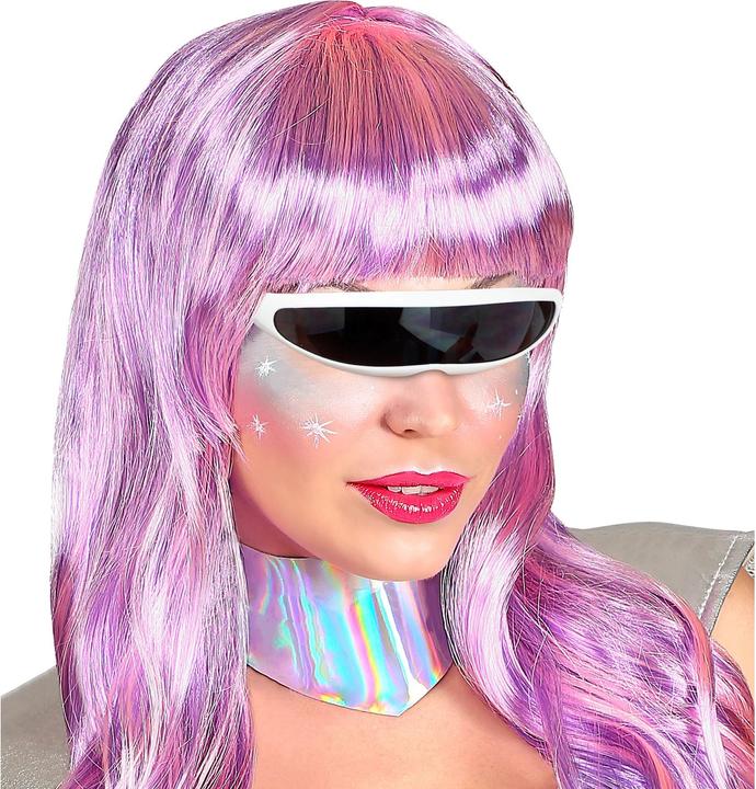Actual product image Widmann Robot Brille Weiss