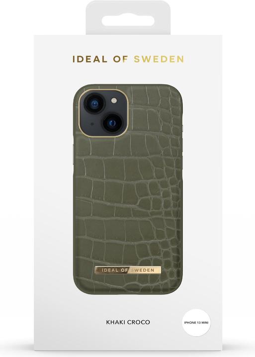 Actual product image iDeal Of Sweden Švedijos idealas ŠVEDIJOS IDEALAS IDACAW20-I2154-327 IPHONE 13 MINI CASE CHAKI CROCO (Apple iPhone 13 mini)