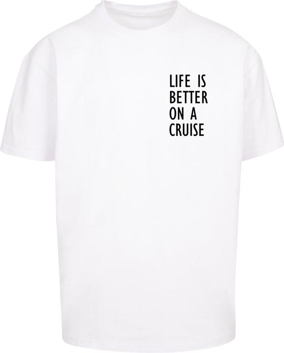 Actual product image Merchcode Life Is Better Heavy Oversized Tee - 112965 (4XL)