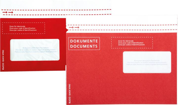 Productafbeelding Elco Quick Vitro Paper Document Pockets Documenten/Documenten die aan de post voldoen (C5)
