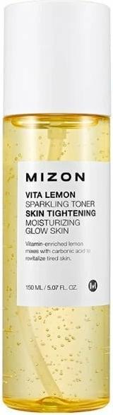 Actual product image Mizon Vita Lemon Sparkling Toner Moisturizng & Glow Skin musujący toner do twarzy Lemon 150ml (150 ml)