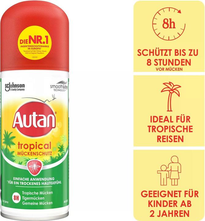 Produktbild Autan Tropical Dry Spray (100 ml)
