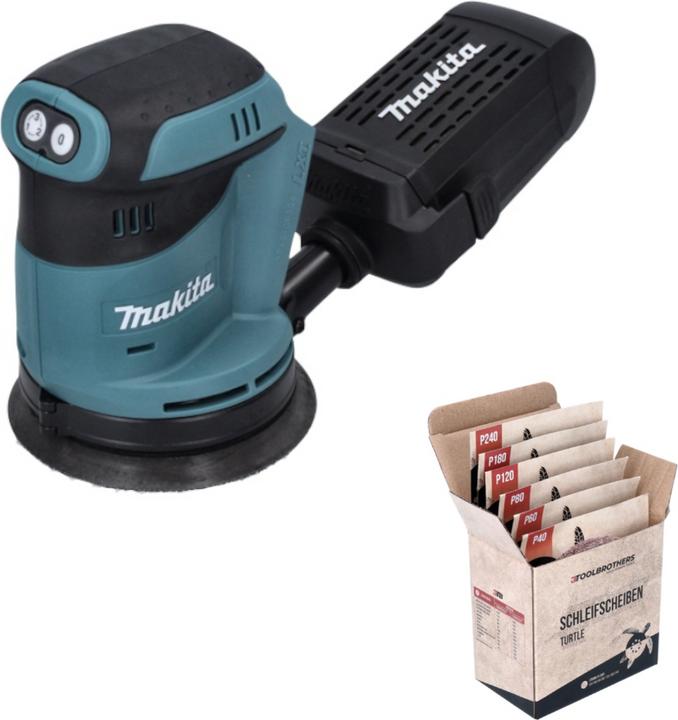 Actual product image Makita Cordless random orbital sander set (Eccentric grinder)