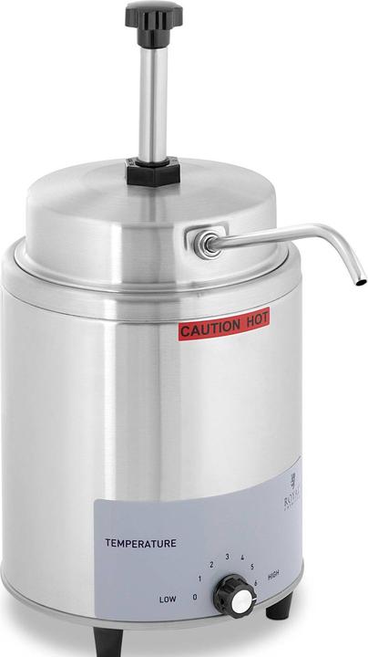 Produktbild Royal Catering Saucenspender mit Warmhaltefunktion Pumpspender Dosierspender 4,5 l 550 W