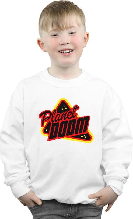Actual product image Ready Player One Boys Planet Doom Logo Sweatshirt (140, 146)