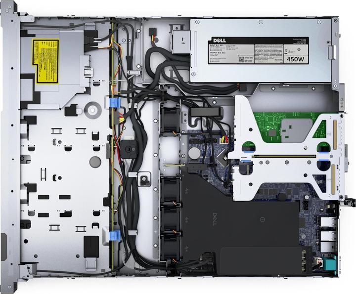 Produktbild Dell POWEREDGE R250 XEON E-2314 (Intel Xeon E-2314, 8 GB, Rack Server)