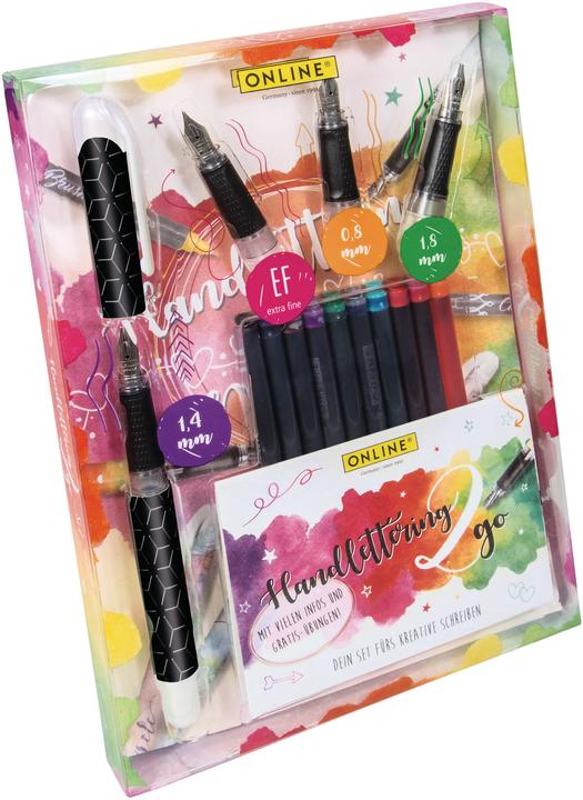 Produktbild Online Handlettering Set (Blau, 1 x)