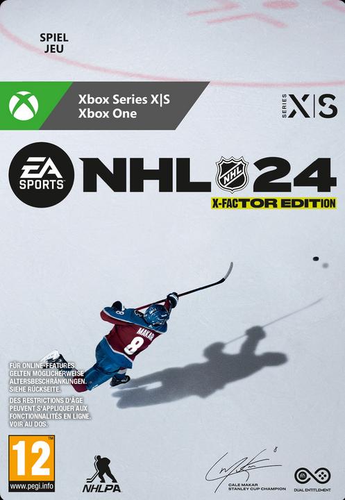Actual product image Microsoft Xbox NHL 24 X Factor X1 XS Download Code (Xbox Series S, Xbox One X, Xbox One S, Xbox Series X)