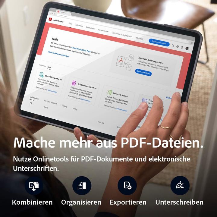 Image du produit Adobe Acrobat PDF Pack (1 Utilisateur, 12 mois)