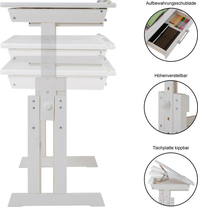 Actual product image IDIMEX Olivia (109 x 55 x 130 cm)