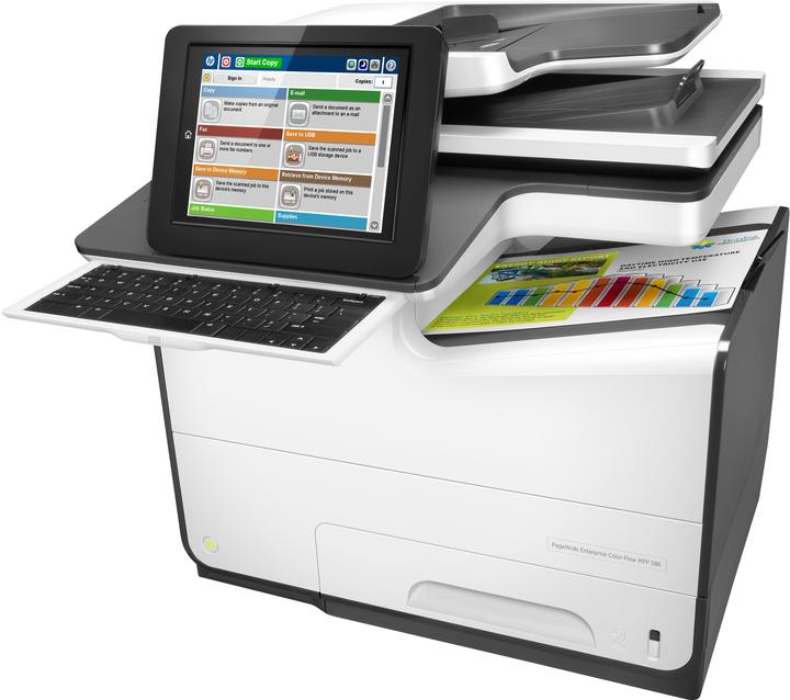 Produktbild HP Enterprise MFP 586z (Tintenpatrone, Farbe)