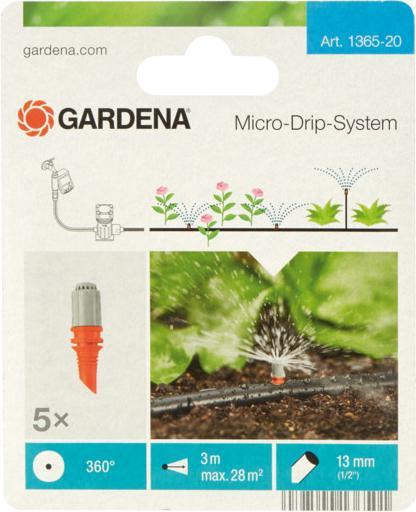 Image du produit Gardena Buse de pulvérisation à 360 (Irrigation goutte à goutte)