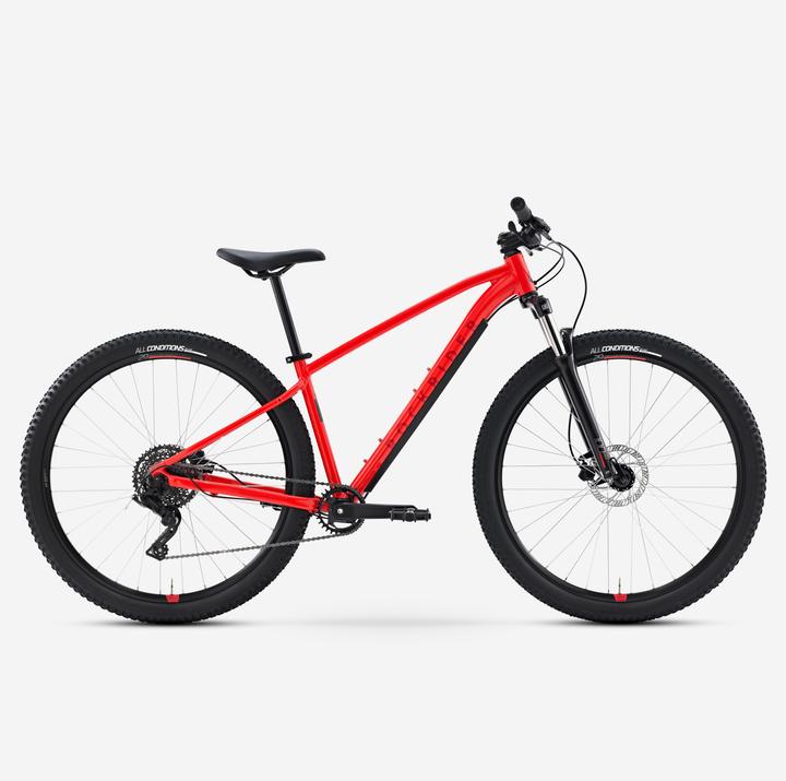 Rockrider 29" Touring Mountain Bike Expl 500 - Red