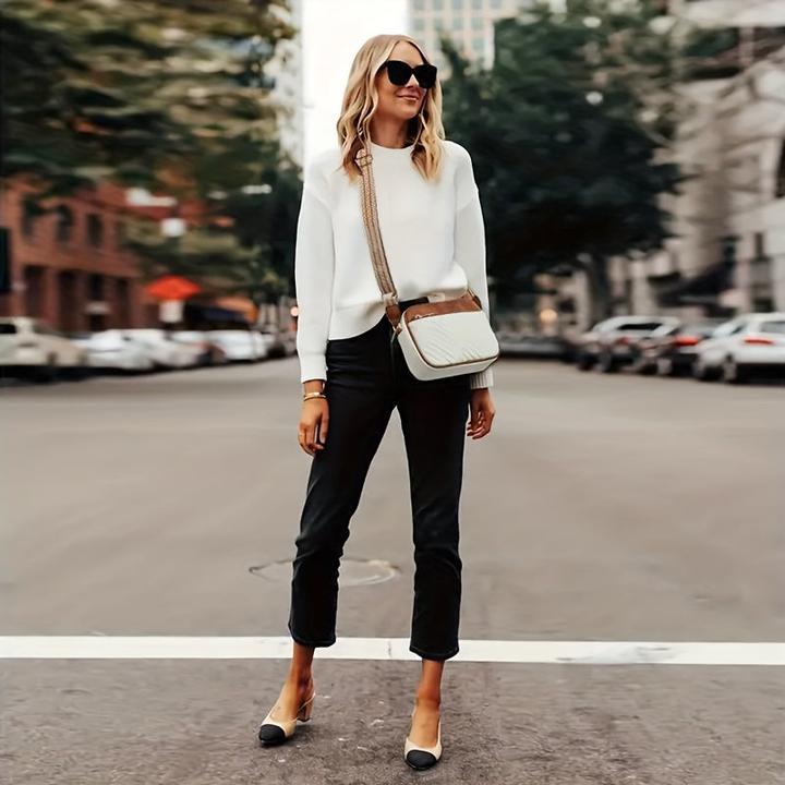Immagine prodotto Only-Bags.Store Semplice mini borsa a tracolla con cerniera quadrata colorblock, borsa a tracolla con dettaglio