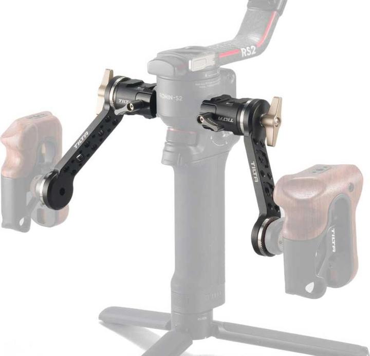 Actual product image Tilta Adjustable NATO Rail Extender Arms (Gimbal handle)