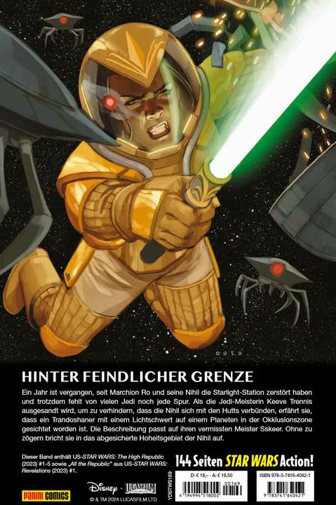 Produktbild Panini Star Wars Comics: Die Hohe Republik - Kinder des Sturms (Deutsch, Cavan Scott, Jim Towe, Ario Anindito, 2024)