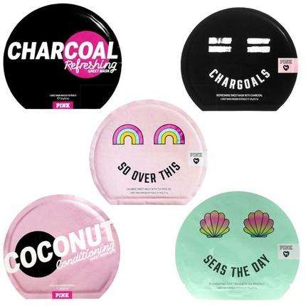 Actual product image Victoria's Secret Pink - Charcoal Refreshing Sheet Mask - Facial Mask 1.0ks (L)