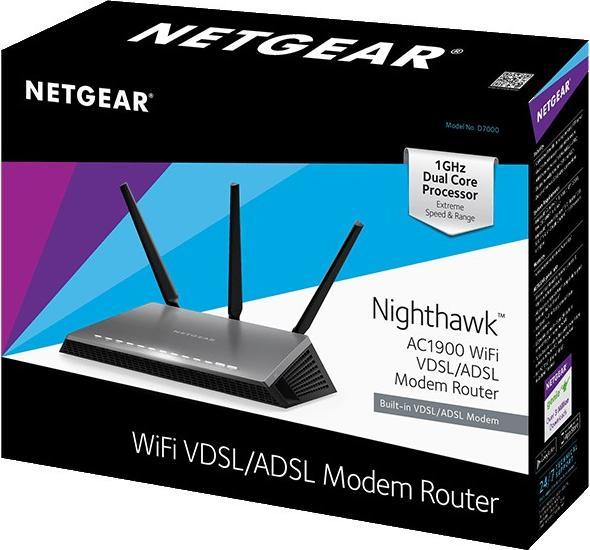Actual product image Netgear D7000 Nighthawk