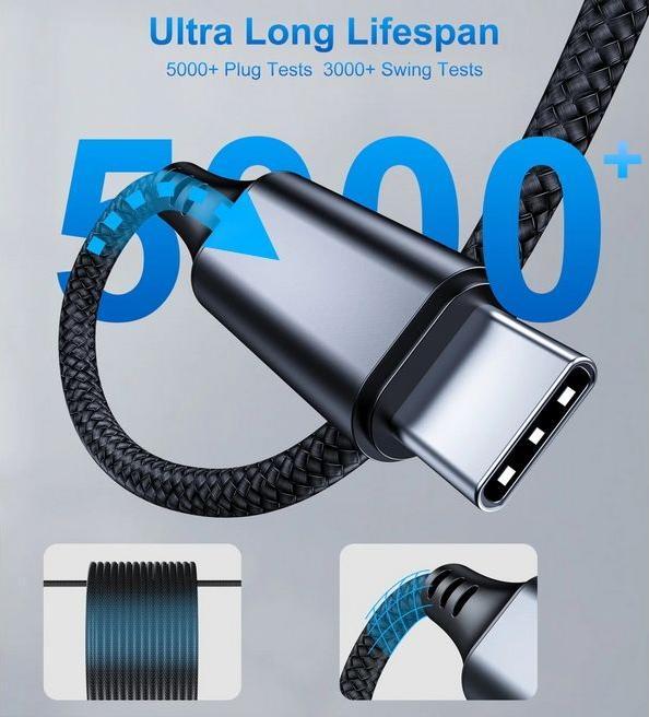 Actual product image Choetech USB-C to 3.5mm dc Audio cable (2 m, USB)