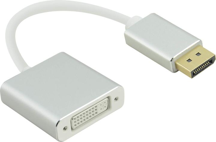 Helos PREMIUM DisplayPort/DVI-Adapter (DVI, 10 cm)