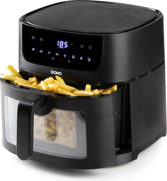 Actual product image Domo Deli-freyer hot air fryer 1800W with display, non-stick coating, overheating protection, T