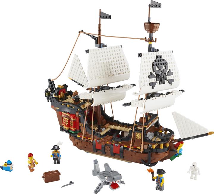 Image du produit LEGO Bateau pirate (31109, LEGO Creator 3-in-1)