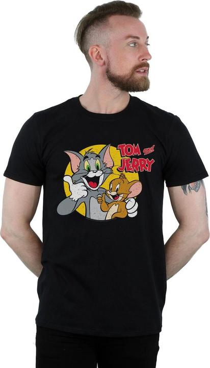 Immagine prodotto Tom & Jerry Thumbs Up Maglietta Uomo (4XL)