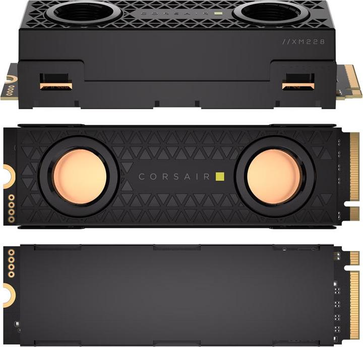 Produktbild Corsair MP700 PRO Hydro X Series (2000 GB, M.2 2280)