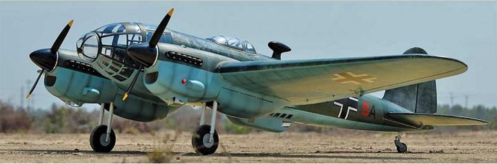 Produktbild Black Horse Heinkel HE 111 / 2500mm ARF Warbird (Warbird)