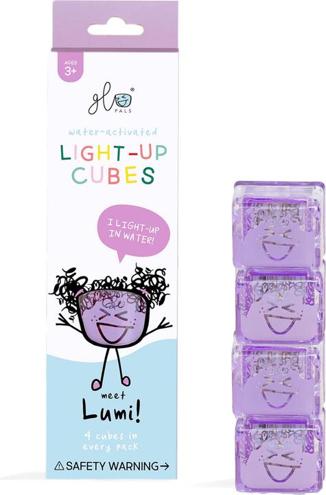 Actual product image GLO Lumi Light-Up Cubes