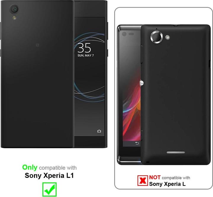 Image du produit Cadorabo Coque pour Sony Xperia L1 universel avec Clip (Sony Xperia L1)