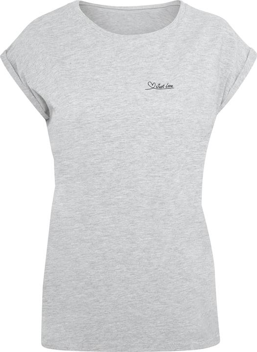 Actual product image Merchcode Ladies Just love Extended Shoulder Tee - 116533 (XS)