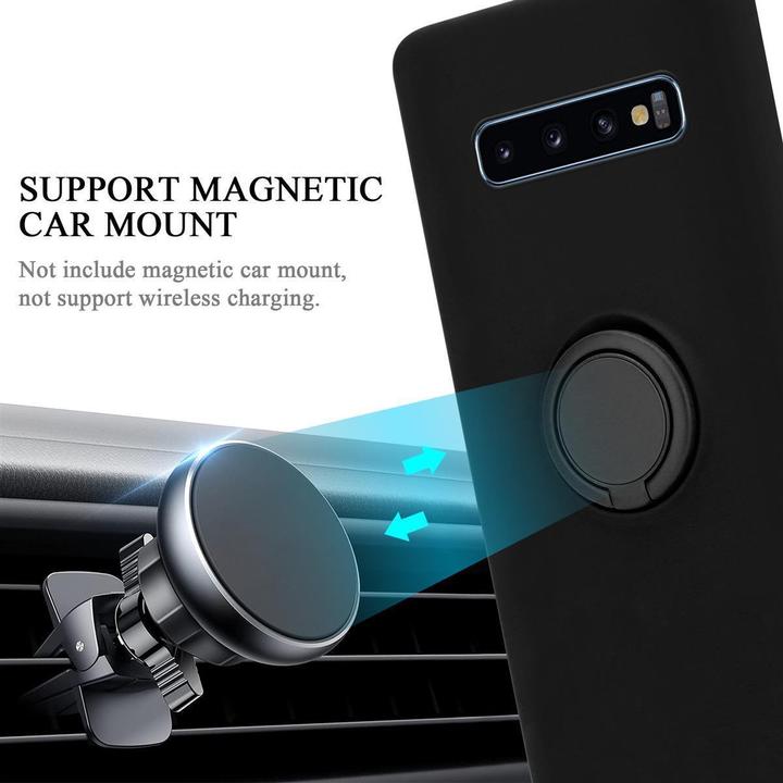 Image du produit Cadorabo TPU Liquid Ring Silicone Case Cover (Samsung Galaxy S10)