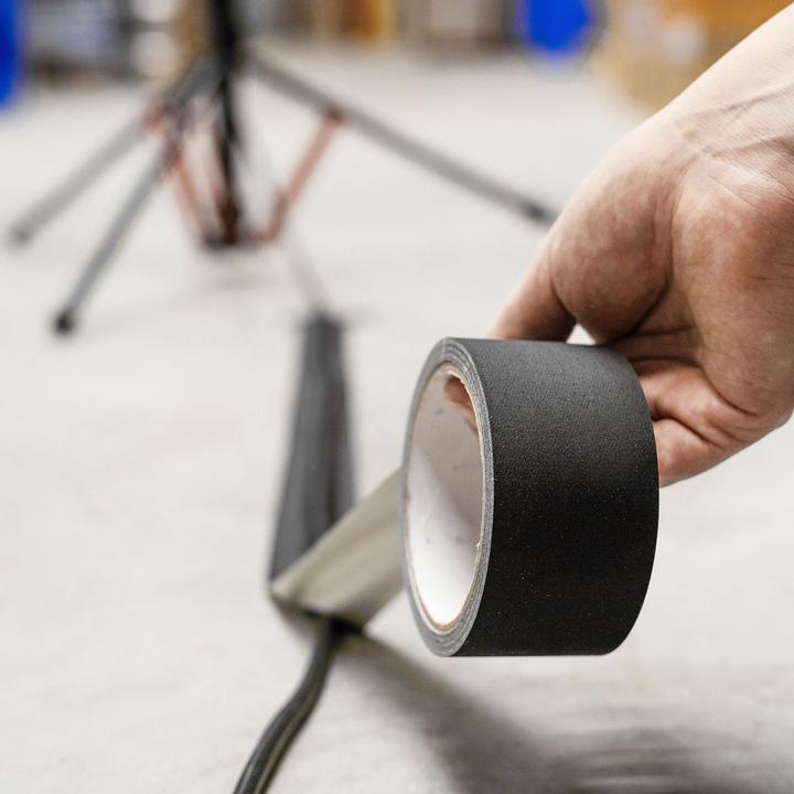 Produktbild Caruba Gaffer Tape 50mtr x 5cm Schwarz (50 mm)