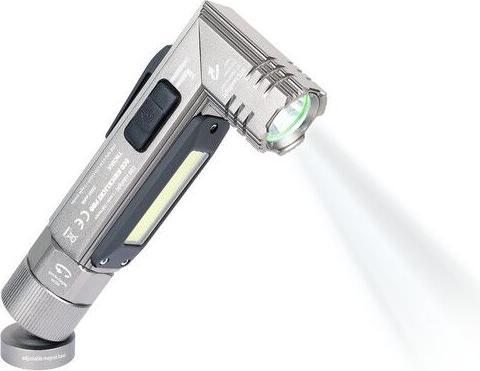 Produktbild Troika ECO KNICKLICHT PRO Taschenlampe Knicklampe multifunktional, titanfarben (14.90 cm, 200 lm)