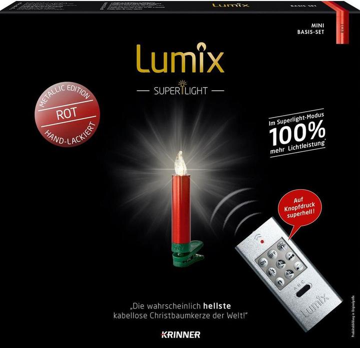 Immagine prodotto Krinner LED Albero di Natale a LED candela Superlight Starter Set (12 x)