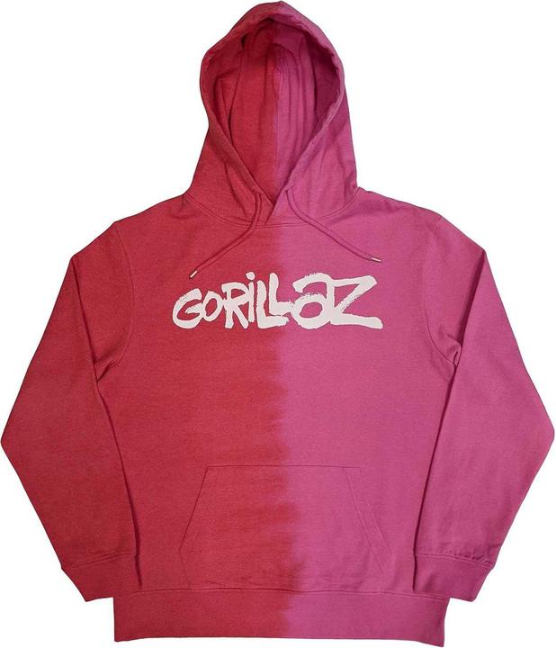 Gorillaz Erwachsene Zweifarbiger Logo Pullover Hoodie