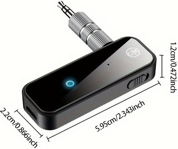 Immagine prodotto PhoneLook Bluetooth 5.0 Audio-Adapter 3,5 mm Dual-Funktion Sender Empfänger USB wiederaufladbar (Trasmettitore e ricevitore)