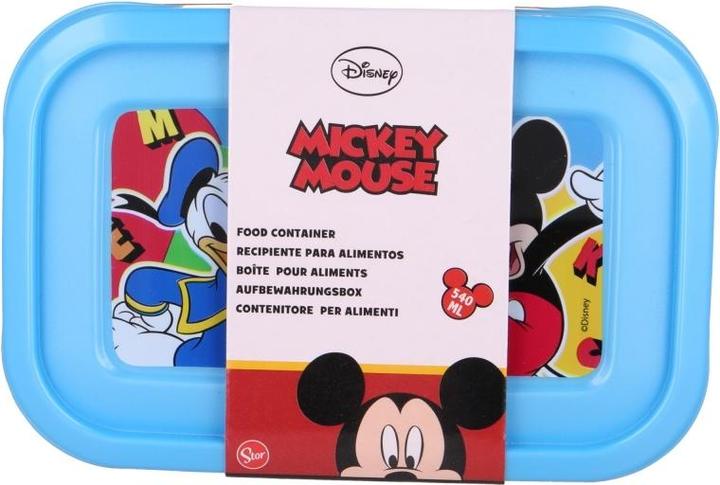 Actual product image Mickey Mouse 540 ml food container set (3 pieces) (0.54 l)