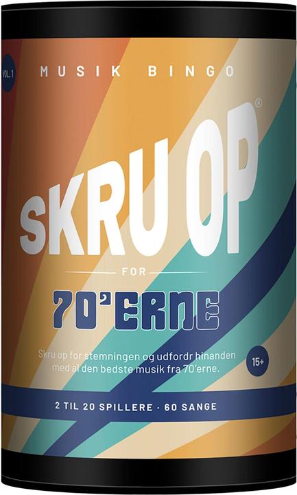 Produktbild SMSCS Games Aps Skru op - Skru op for 70'erne (Skru op for 70'erne, vol. 1)