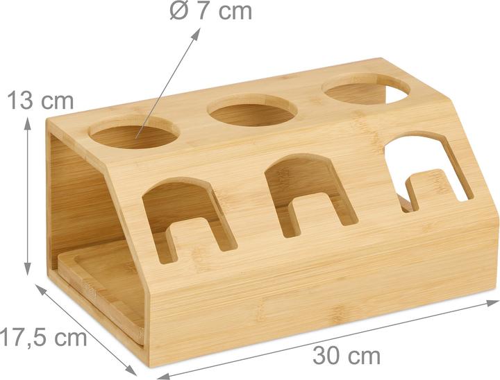 Actual product image Relaxdays Bottle rack
