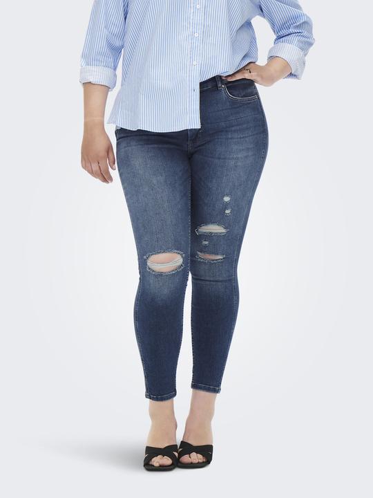 Actual product image Only CARBobbi Life Reg Dest Ank Skinny Fit Jeans (54)