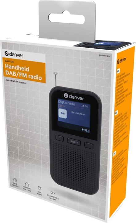 Actual product image Denver DAH-126 (DAB+, VHF, Radio Frequency (RF))