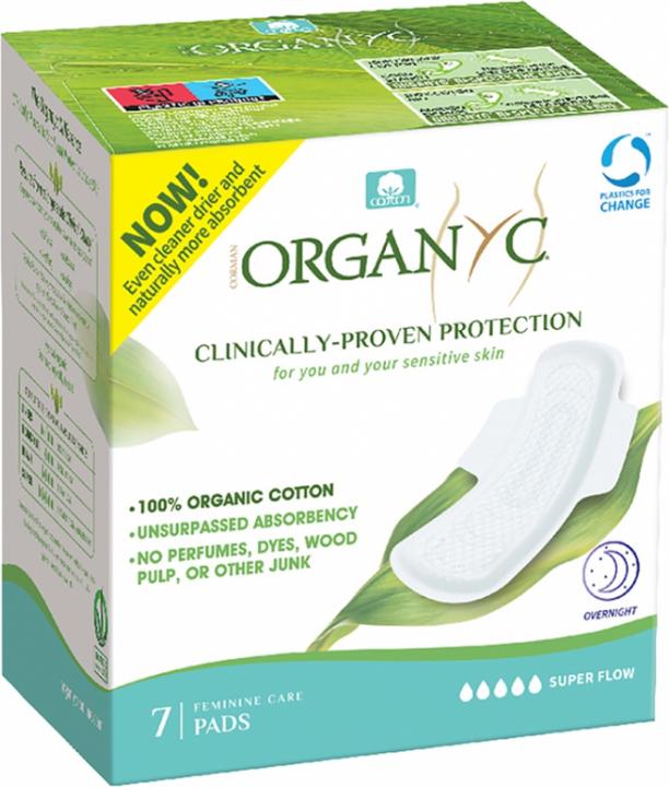Produktbild Organyc Monatsbinden (7 x, Damenbinden)