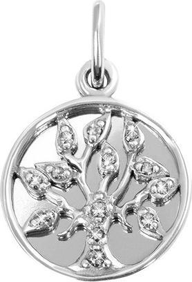 Brilio Silver - Silver pendant Tree of Life 446 001 00381 04 - clear