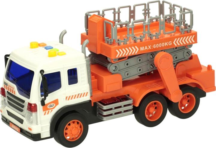 Actual product image Lorry with aerial work platform with light and sound