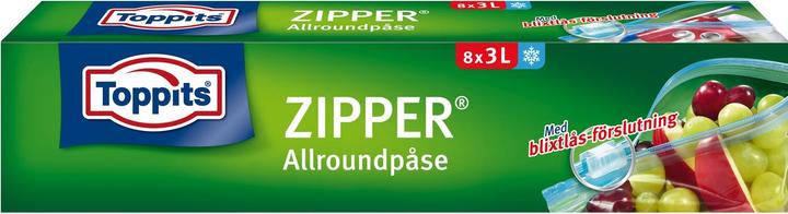 Produktbild Toppits ZIPPER 3L 12st DFP (12 x)