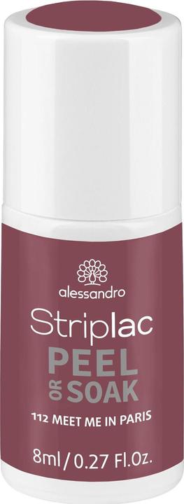 Produktbild Alessandro Striplac Peel or Soak Meet me in Paris 8 ml (112 Meet me in Paris, Abziehbarer Nagellack)